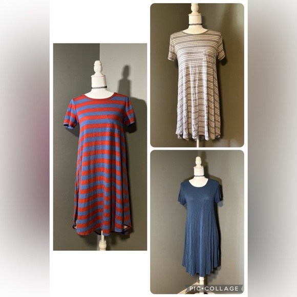 Bundle of 3 LuLa Roe Dresses - Picture 1 of 9